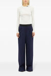 MSGM Pantaloni Blu da donna