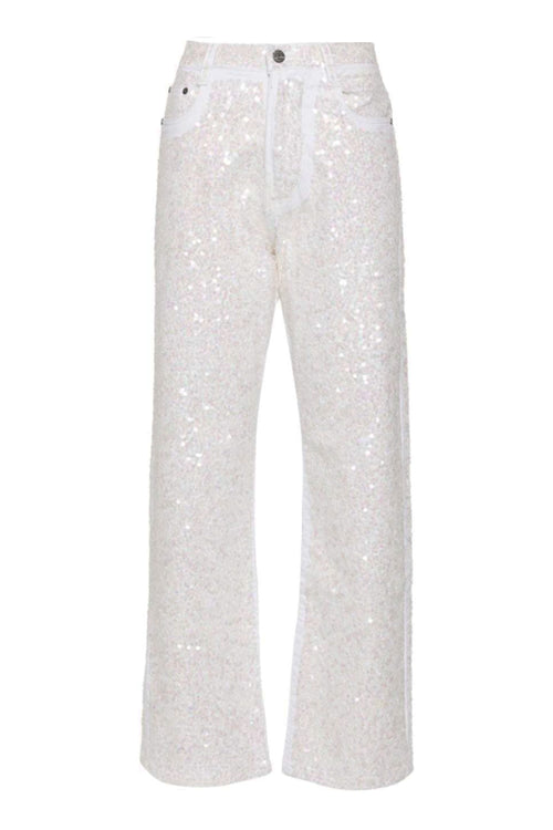 Parosh Jeans Panna da donna