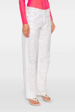 Parosh Jeans Panna da donna