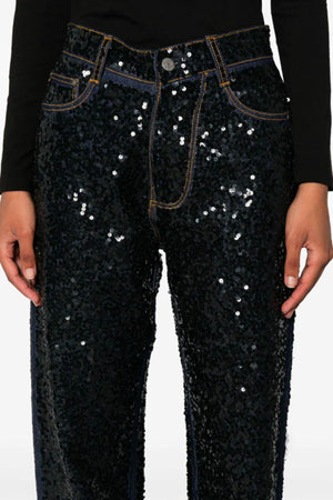 Parosh Jeans Nero da donna