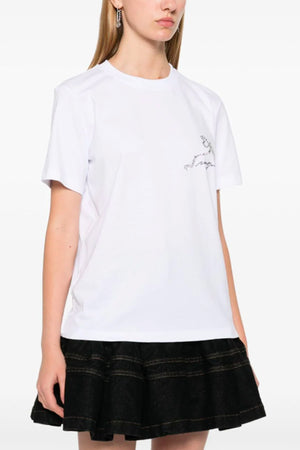 MSGM T-shirt e Polo Bianco da donna