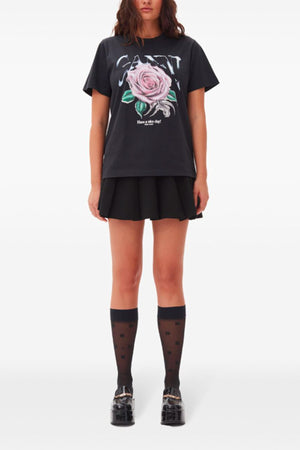 GANNI T-shirt e Polo Nero da donna