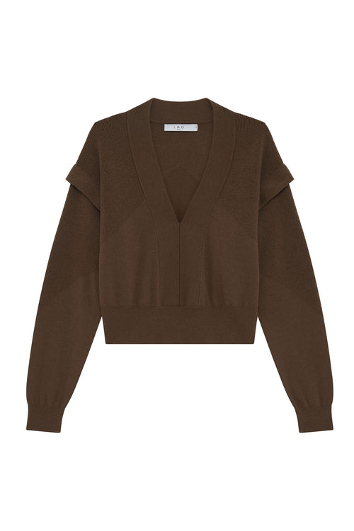 Iro Maglie Marrone da donna