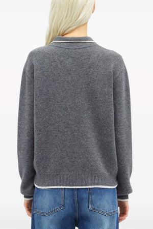 MSGM Maglie Grigio da donna