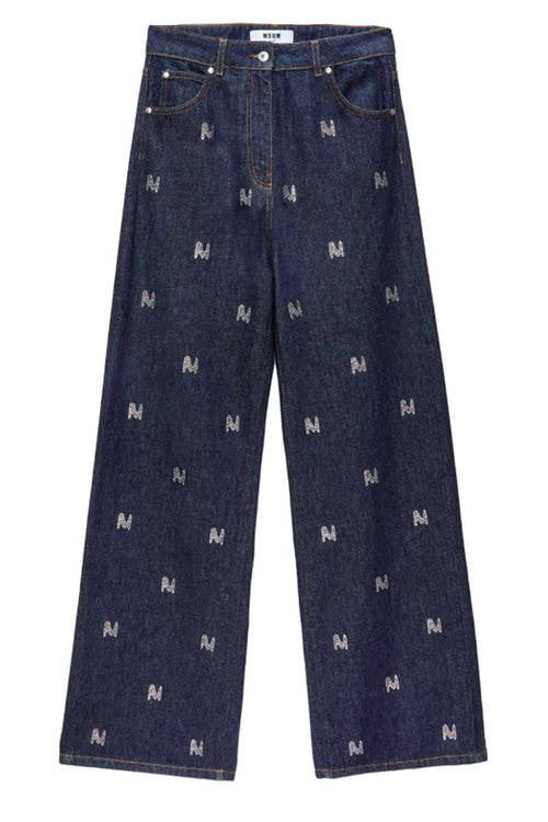 MSGM Jeans Denim da donna