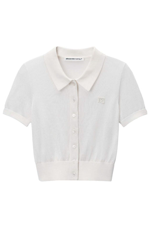 Alexander Wang T-shirt e Polo Bianco da donna