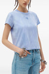 Alexander Wang T-shirt e Polo Azzurro da donna