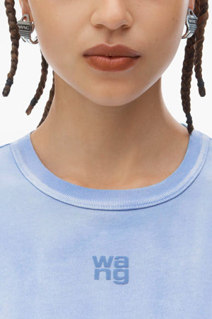 Alexander Wang T-shirt e Polo Azzurro da donna