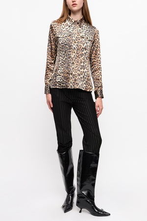 GANNI Camicie Marrone da donna