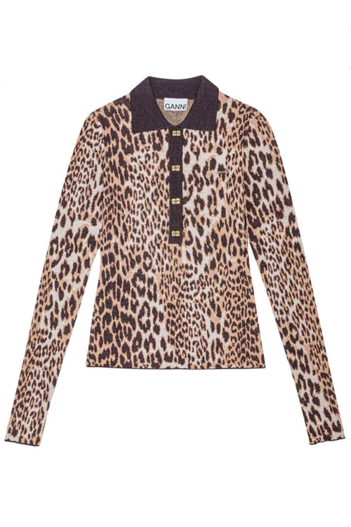 GANNI T-shirt e Polo Marrone da donna