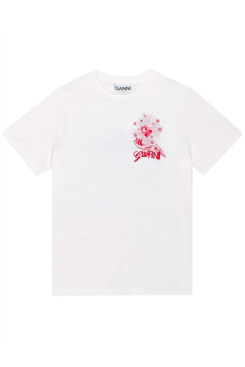GANNI T-shirt e Polo Bianco da donna
