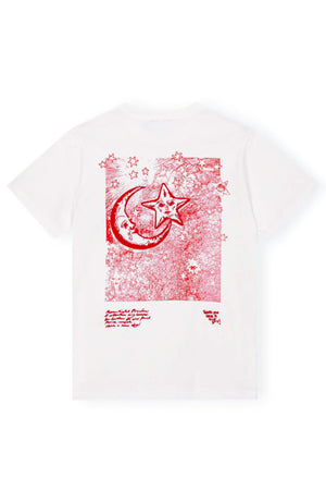GANNI T-shirt e Polo Bianco da donna