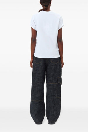 GANNI T-shirt e Polo Bianco da donna