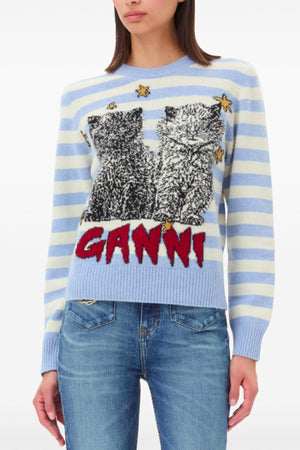 GANNI Maglie Fantasia da donna