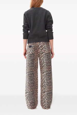GANNI Jeans Marrone da donna
