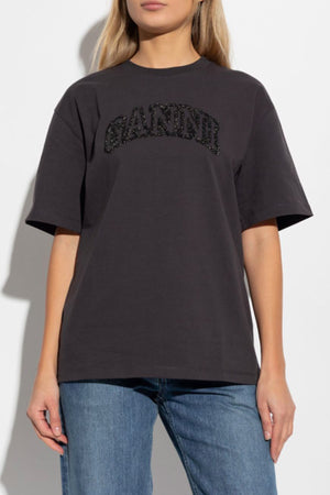 GANNI T-shirt e Polo Nero da donna