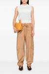 GANNI Pantaloni Beige da donna