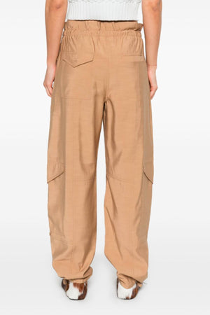GANNI Pantaloni Beige da donna