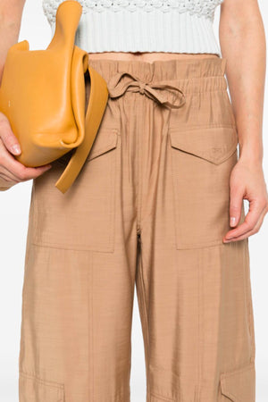 GANNI Pantaloni Beige da donna
