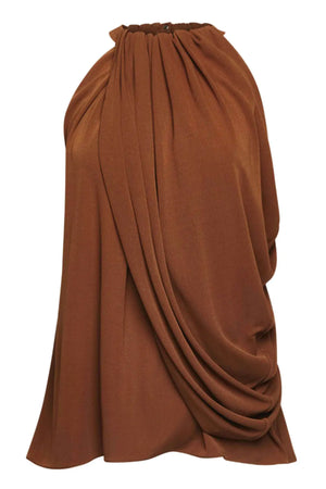 JW ANDERSON Top Marrone da donna