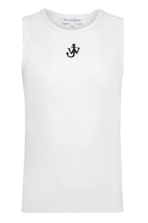 JW ANDERSON Top Bianco da donna