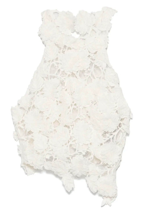 Ermanno Scervino Top Bianco da donna