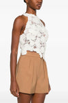 Ermanno Scervino Top Bianco da donna