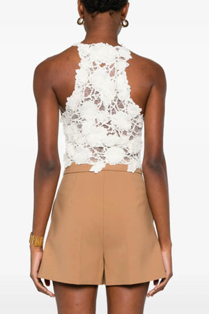 Ermanno Scervino Top Bianco da donna