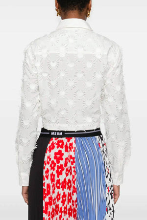 MSGM Camicie Bianco da donna
