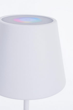 Lampada a led da tavolo "Etna", monocolore, in acciaio verniciato, da 38 cm