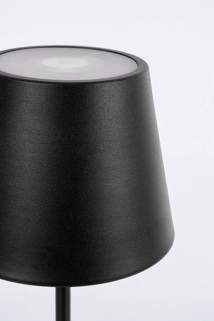 Lampada a led da tavolo "Etna", monocolore, in acciaio verniciato, da 38 cm