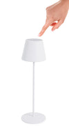 Lampada a led da tavolo Etna, monocolore, in acciaio verniciato, da 38 cm