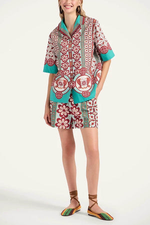 La Double J Pantaloncini Fantasia da donna