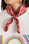 La Double J Sciarpe Rosso da donna