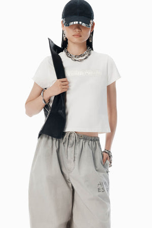 Alexander Wang T-shirt e Polo Bianco da donna