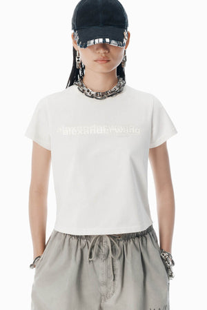 Alexander Wang T-shirt e Polo Bianco da donna