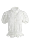 Alice + Olivia Top Beige da donna