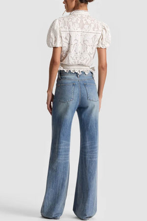 Alice + Olivia Top Beige da donna
