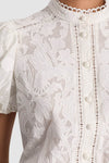 Alice + Olivia Top Beige da donna