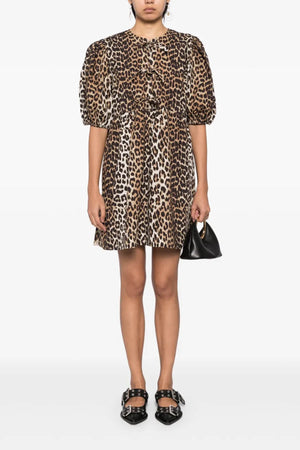 GANNI Abiti Marrone da donna