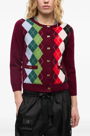GANNI Maglie Bordeaux da donna