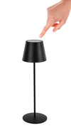 Lampada a led da tavolo Etna, monocolore, in acciaio verniciato, da 38 cm