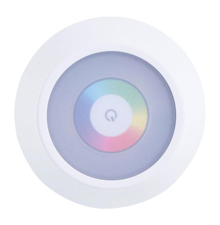 Lampada a led da tavolo "Etna", monocolore, in acciaio verniciato, da 38 cm