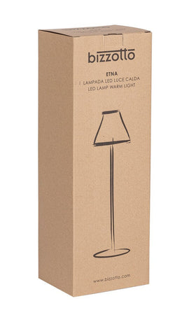 Lampada a led da tavolo "Etna", monocolore, in acciaio verniciato, da 38 cm