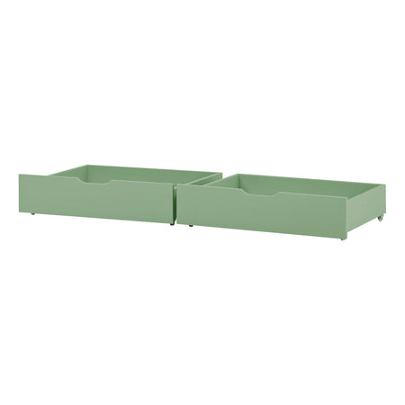 Set cassettiera Hoppekids ECO Comfort per 70x160 cm - Verde Pallido