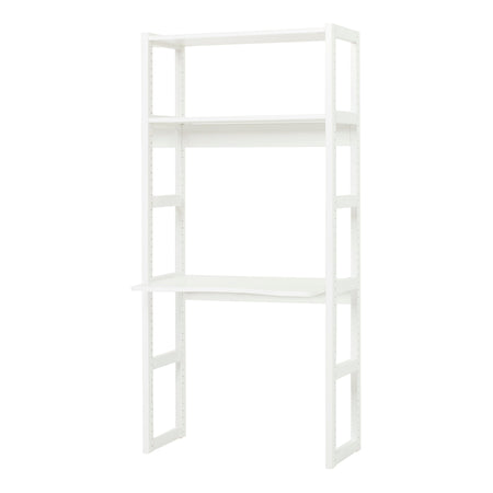 Sezione Hoppekids STOREY con 2 ripiani e scrivania, 80 cm - Bianco