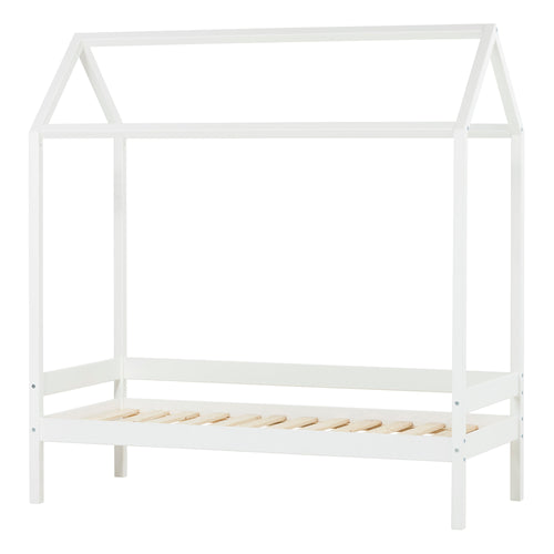Letto Hoppekids ECO Comfort House, 70x160 cm - Bianco