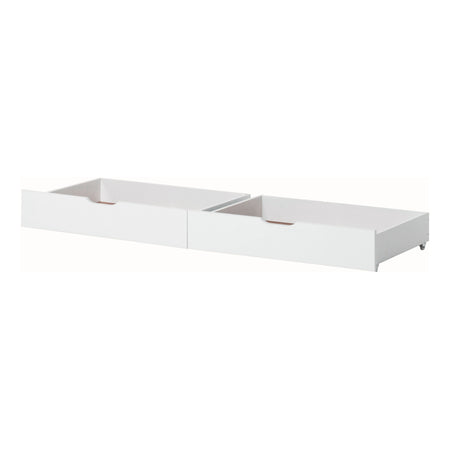 Set cassettiera Hoppekids per letti 70x160 cm - Bianco