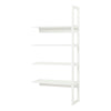Mezza sezione con 4 hylder, 80 cm Hoppekids STOREY - Bianco