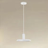 Lampadario A Sospensione Design Moderno Con Paralume In Ferro Bianco E27 Ip20 33740